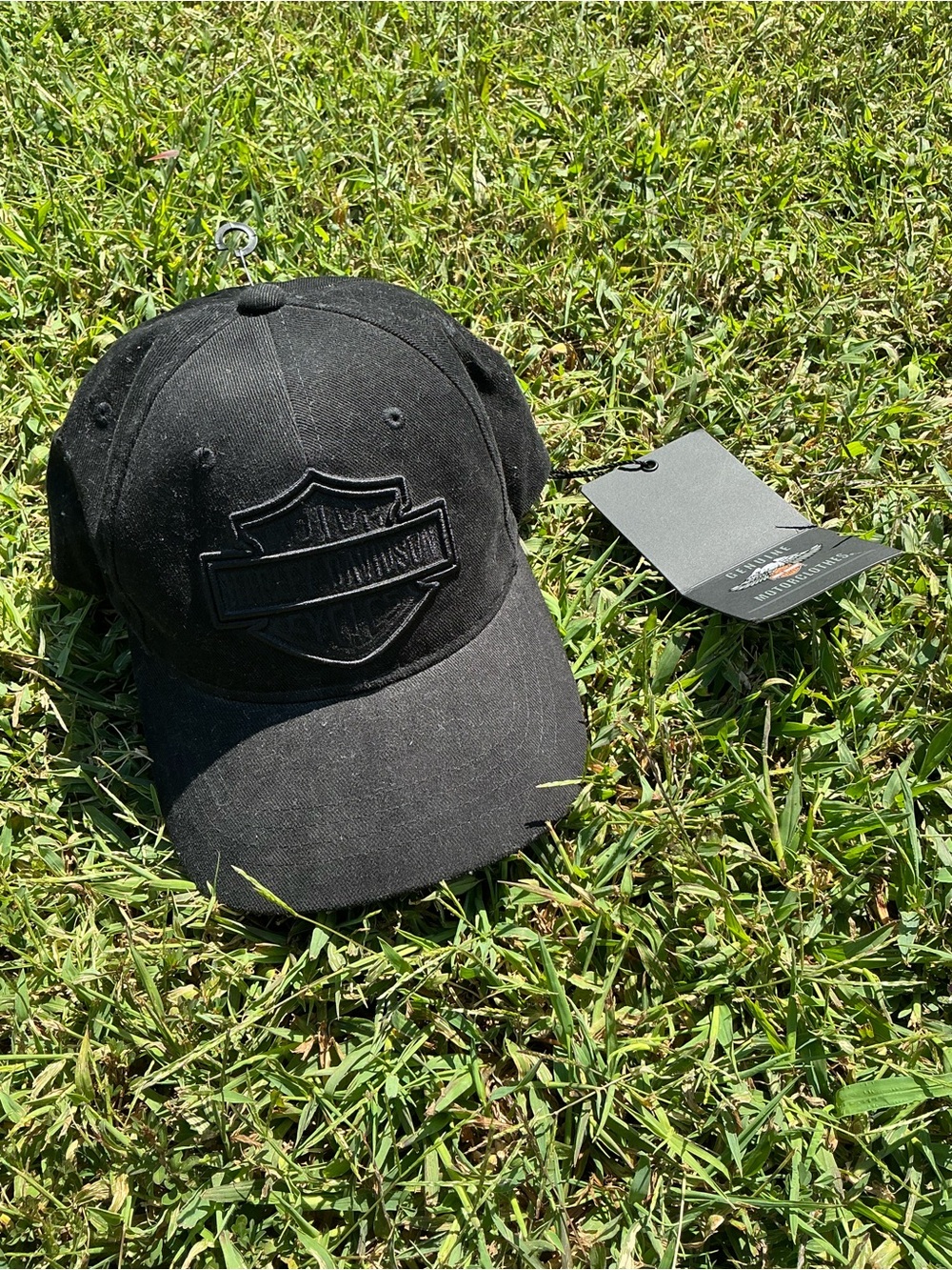 Harley-Davidson Black Shield Logo Baseball Cap